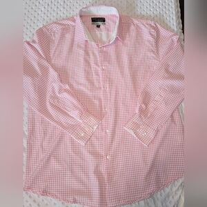 Report Collection Performance 4 Way Stretch Slim Fit Dress Shirt Sz 17.5-35/36